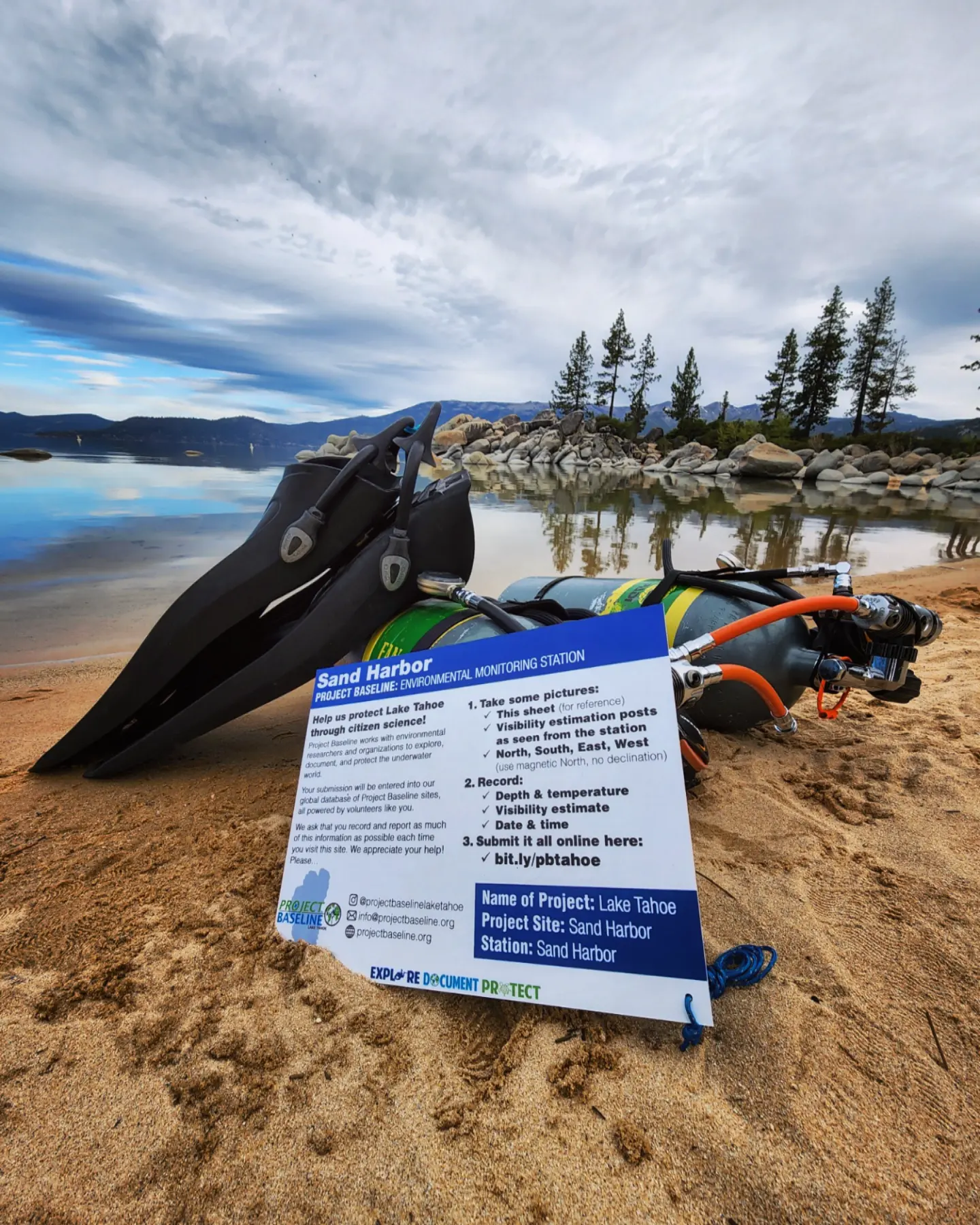 Project Baseline Lake Tahoe works with Global Water Center researchers